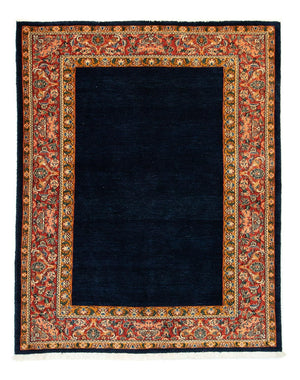 Gabbeh Tæppe - Loribaft Persisk - 189 x 147 cm - mørkeblå