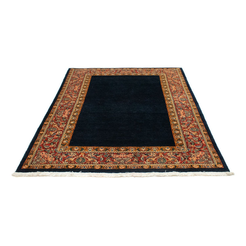 Gabbeh Tæppe - Loribaft Persisk - 189 x 147 cm - mørkeblå