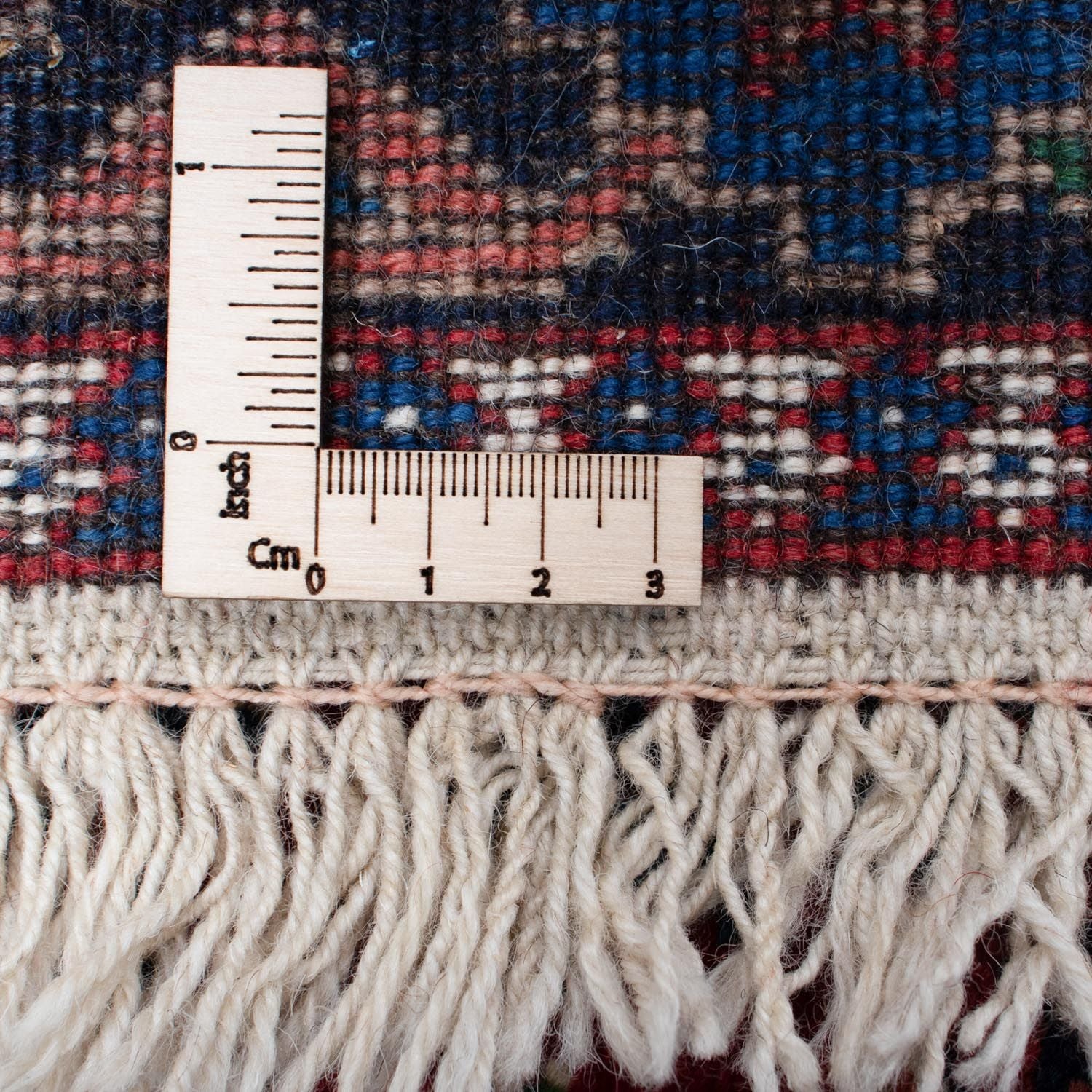 Persisk tæppe - Nomadisk - 140 x 100 cm - lysrød
