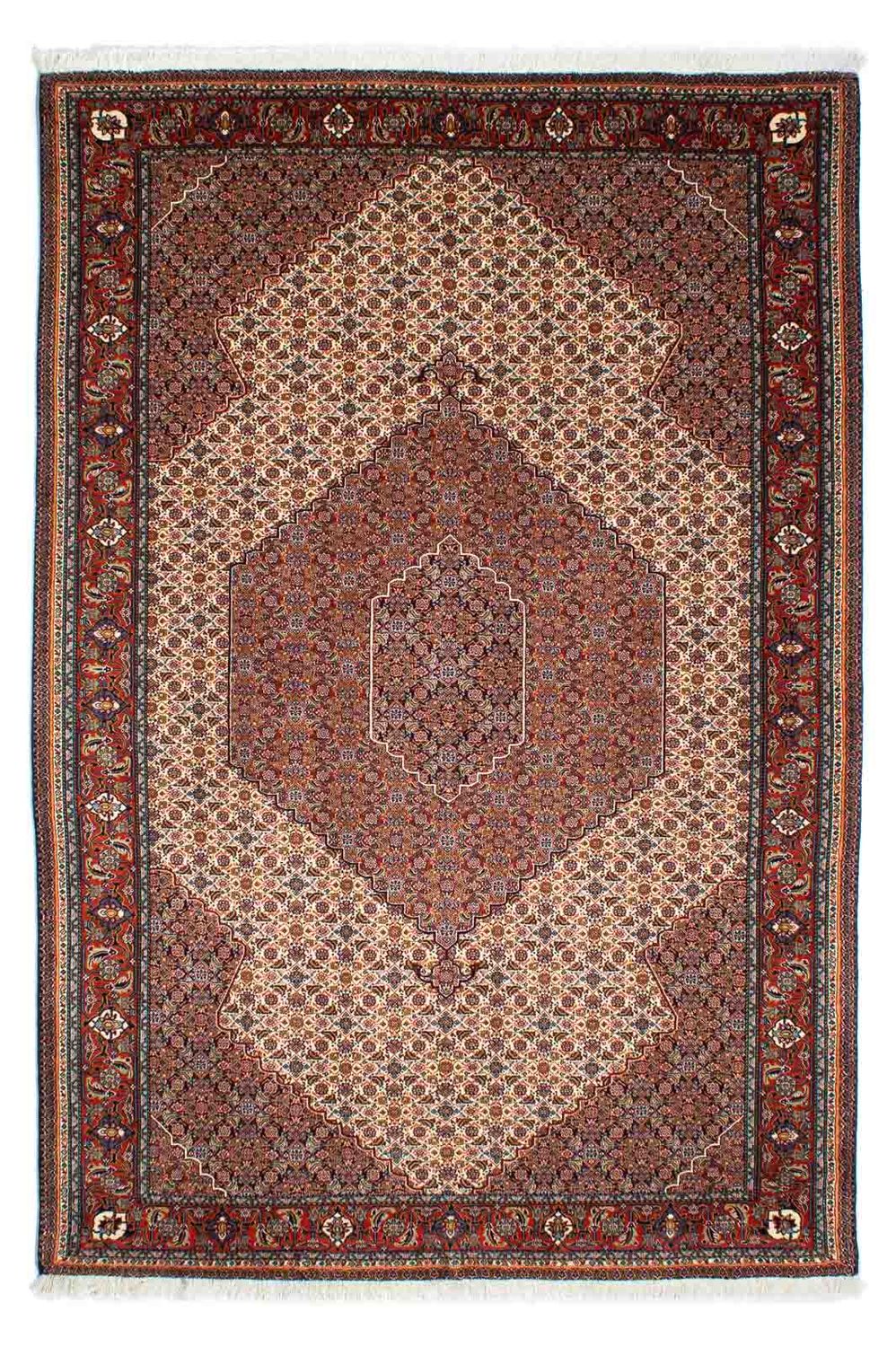 Persisk tæppe - Nomadisk - 250 x 161 cm - brun