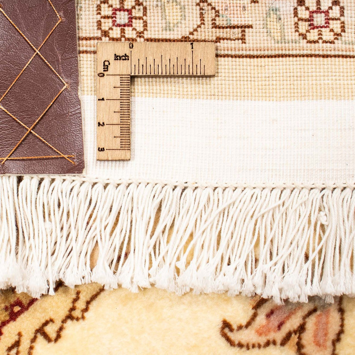 Persisk tæppe - Tabriz - Royal - 393 x 298 cm - lys brun