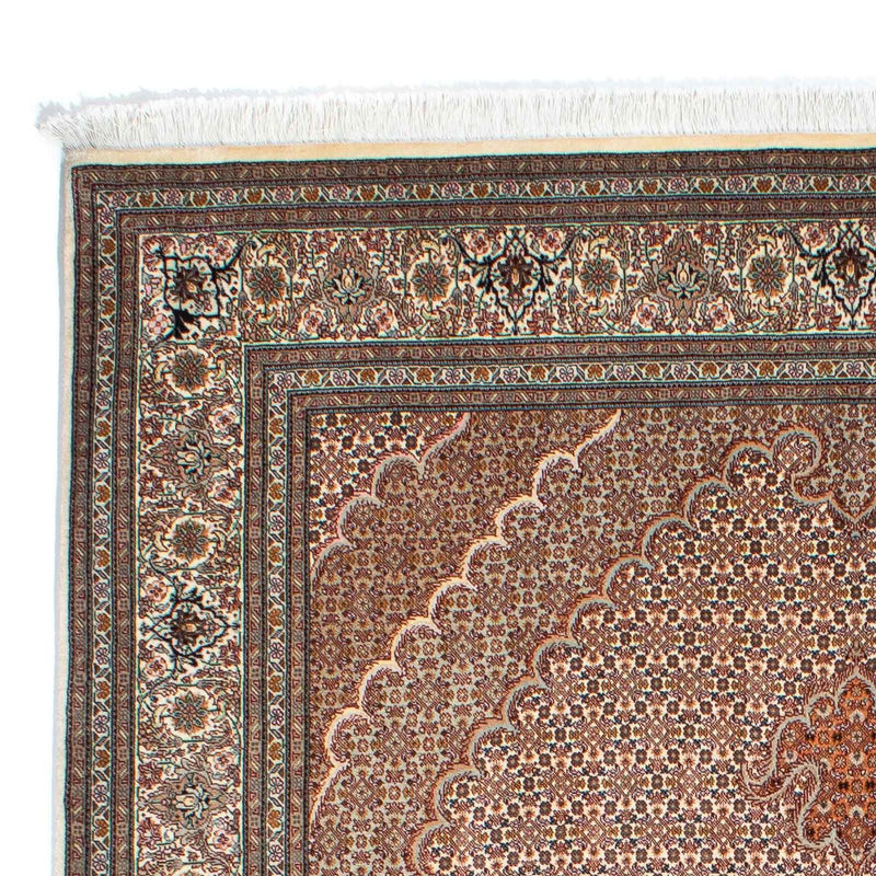 Persisk tæppe - Tabriz - 246 x 170 cm - lys brun