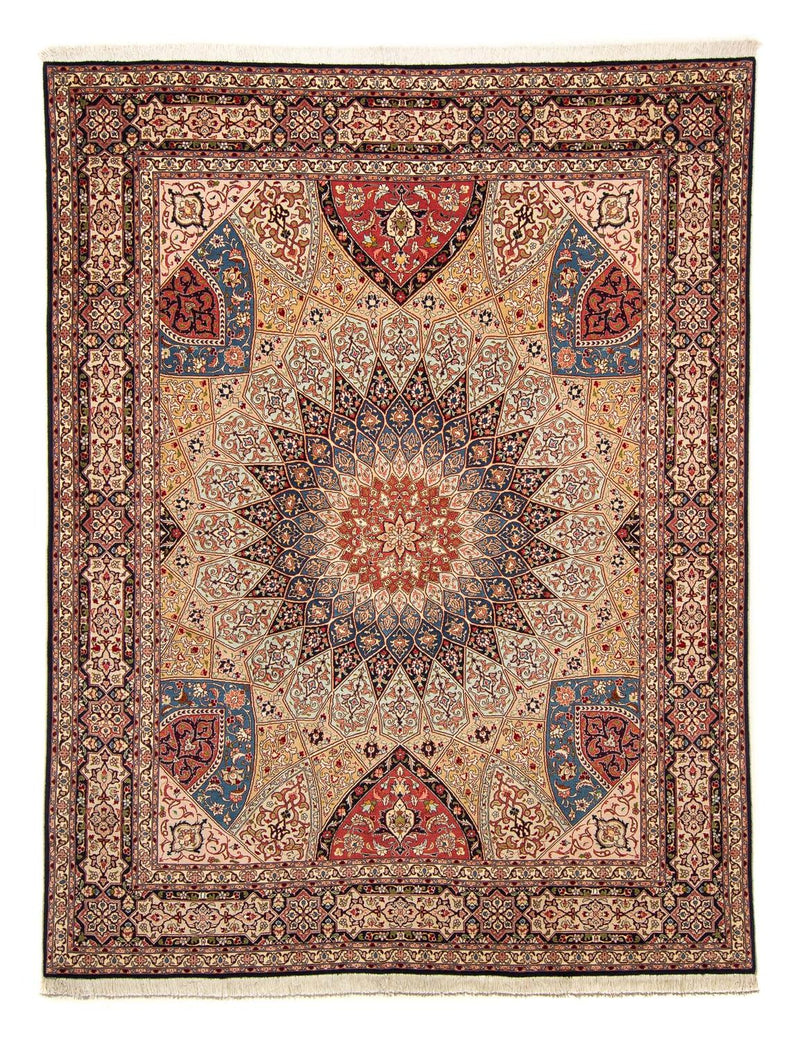Persisk tæppe - Tabriz - Royal - 251 x 203 cm - flerfarvet