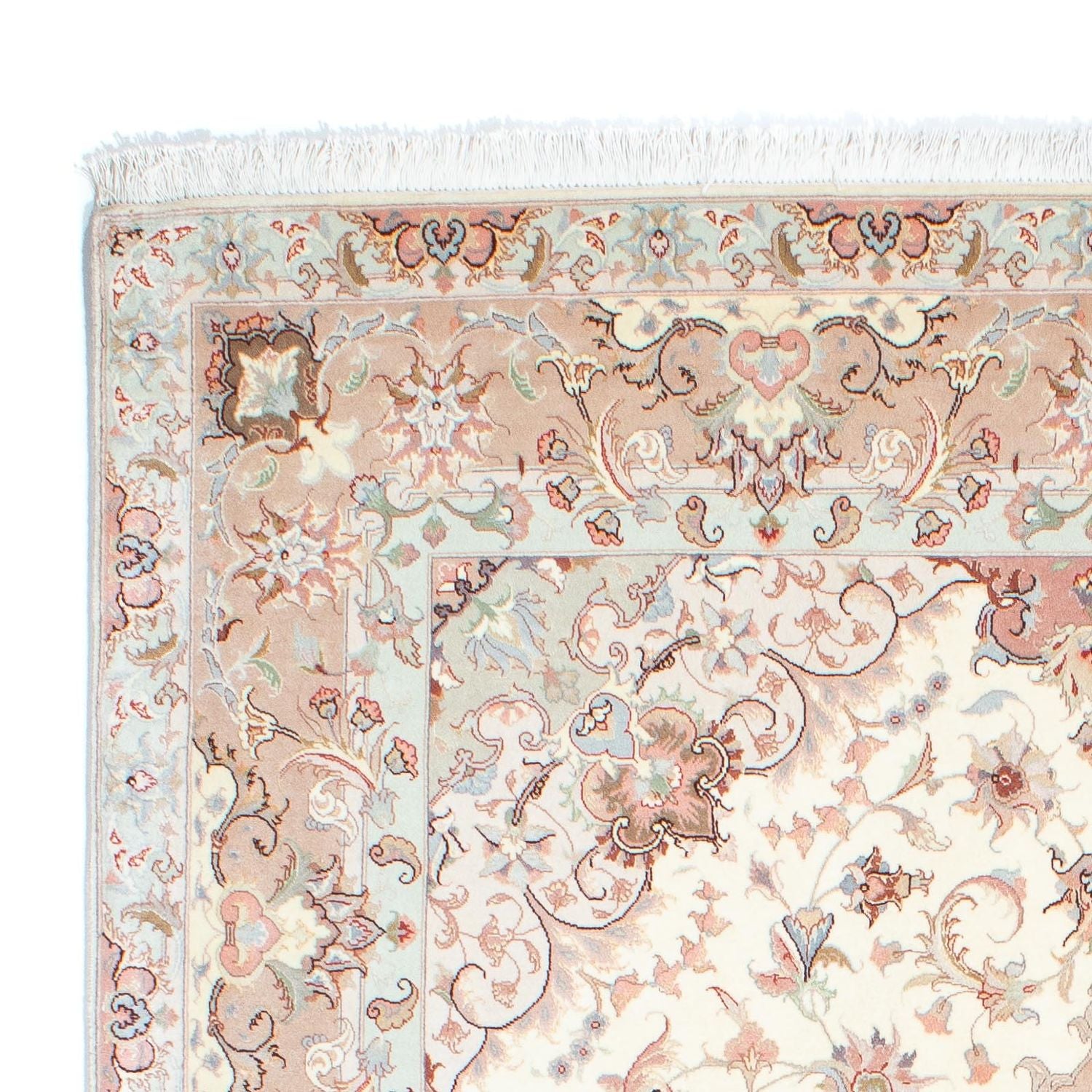 Persisk tæppe - Tabriz - Royal - 248 x 168 cm - beige