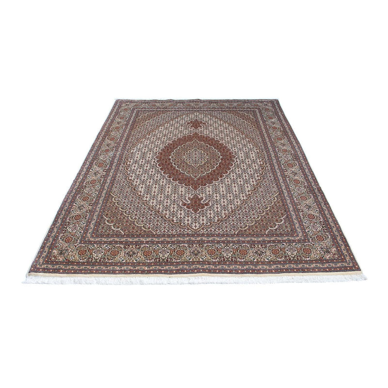 Persisk tæppe - Tabriz - Royal - 210 x 150 cm - lys brun