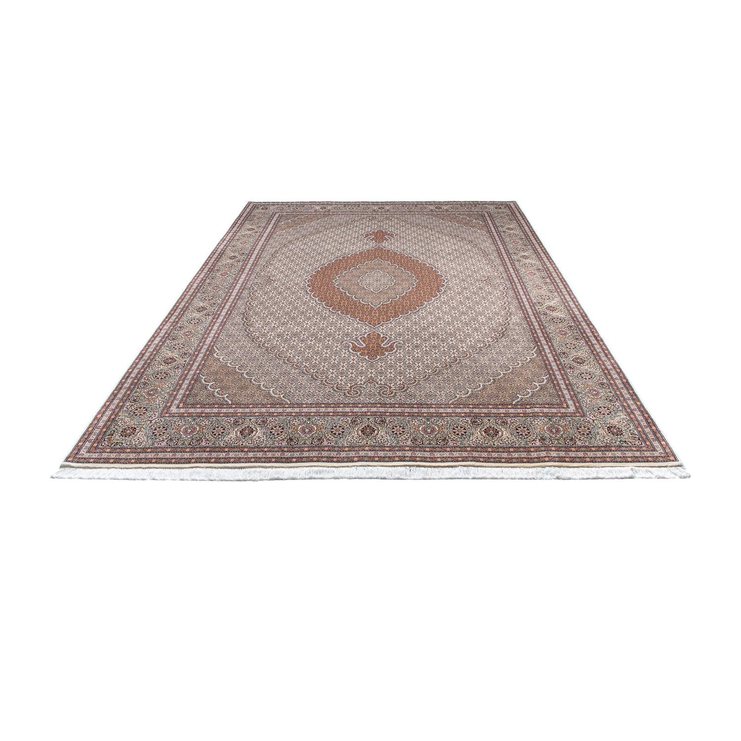 Persisk tæppe - Tabriz - Royal - 298 x 203 cm - beige