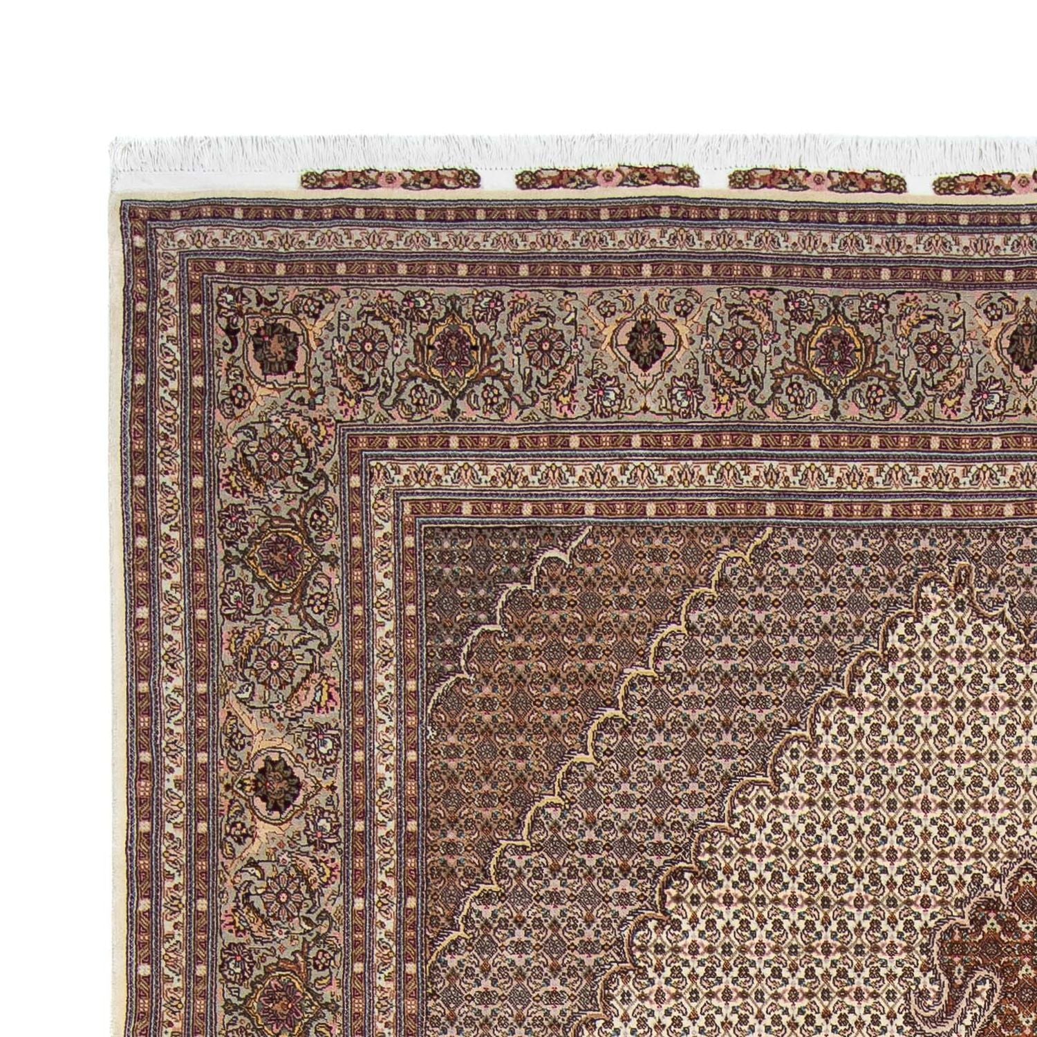 Persisk tæppe - Tabriz - Royal - 316 x 198 cm - beige