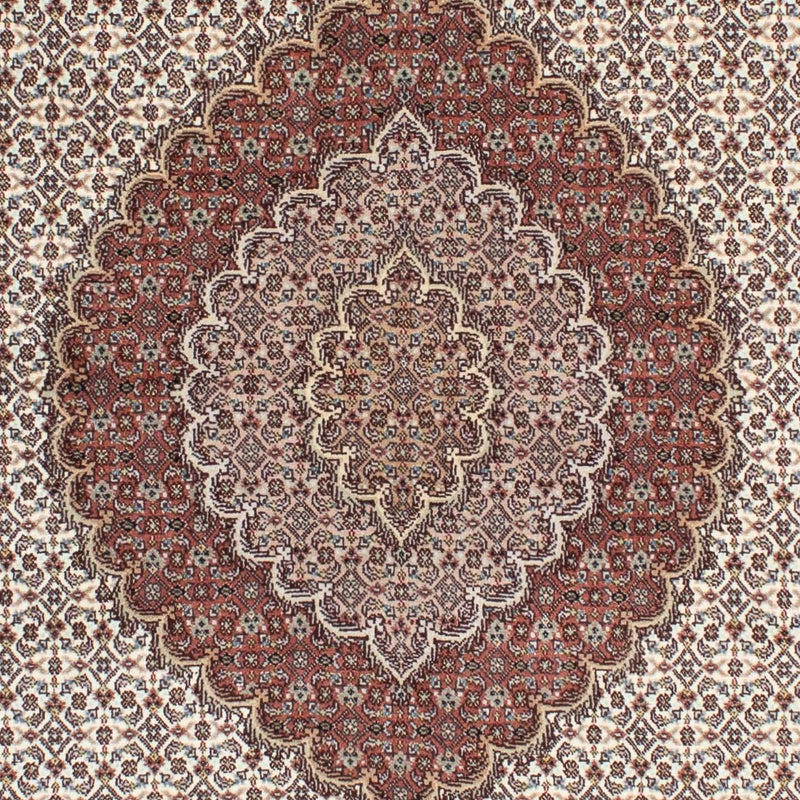 Persisk tæppe - Tabriz - Royal - 205 x 153 cm - lys brun