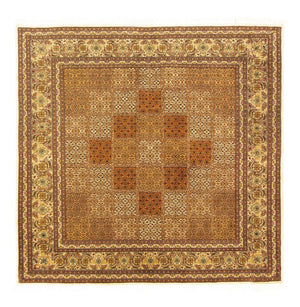 Persisk tæppe - Tabriz - Royal firkantet  - 153 x 150 cm - flerfarvet