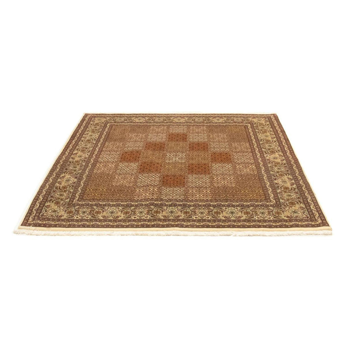 Persisk tæppe - Tabriz - Royal firkantet  - 153 x 150 cm - flerfarvet