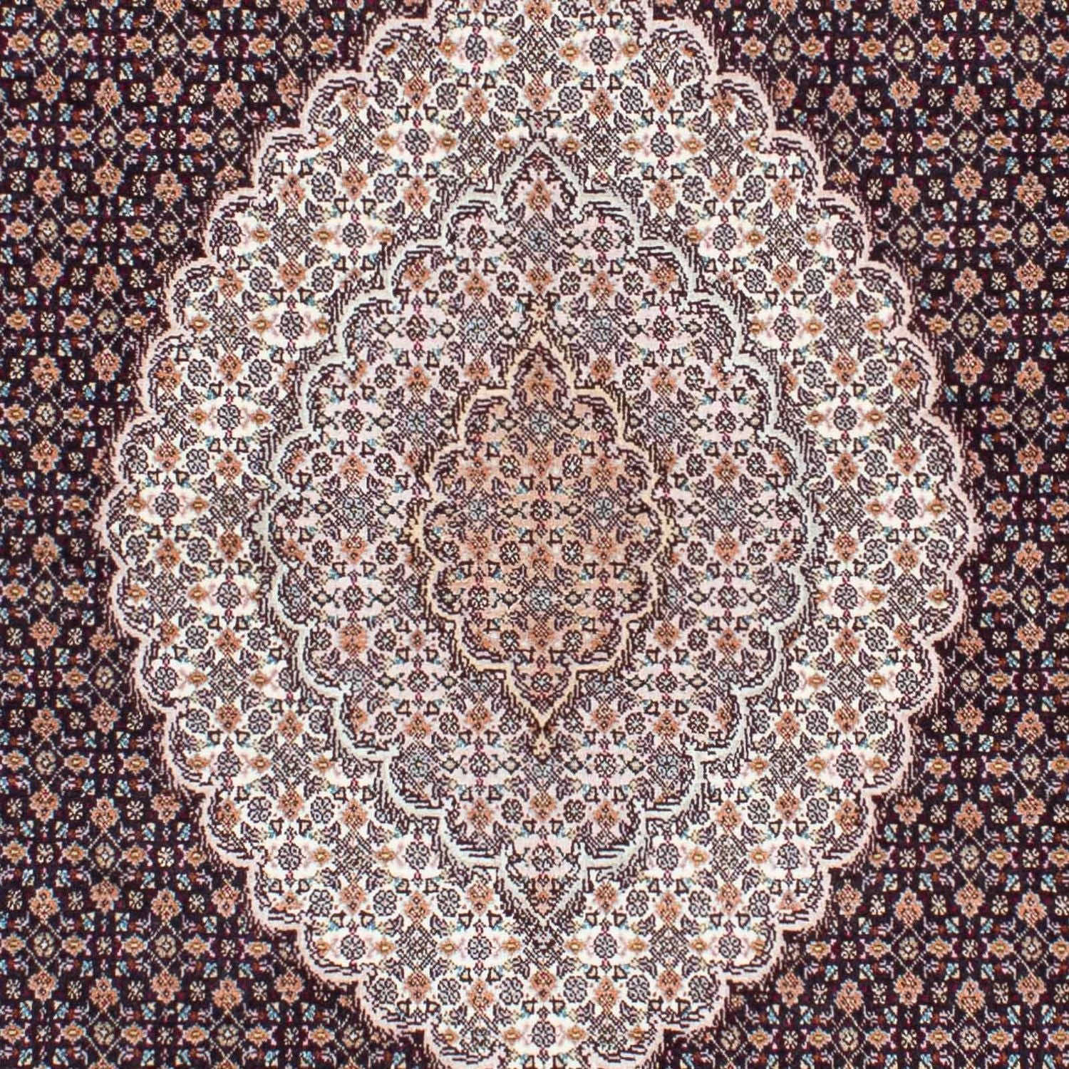 Persisk tæppe - Tabriz - 206 x 149 cm - lys brun