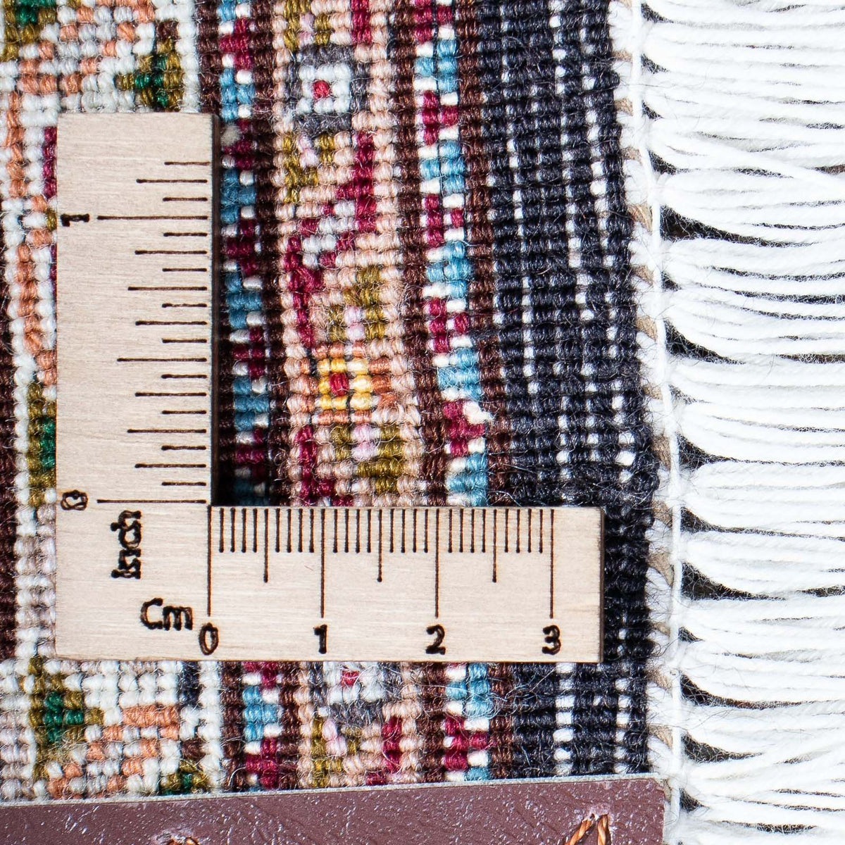 Persisk tæppe - Tabriz - 206 x 149 cm - lys brun