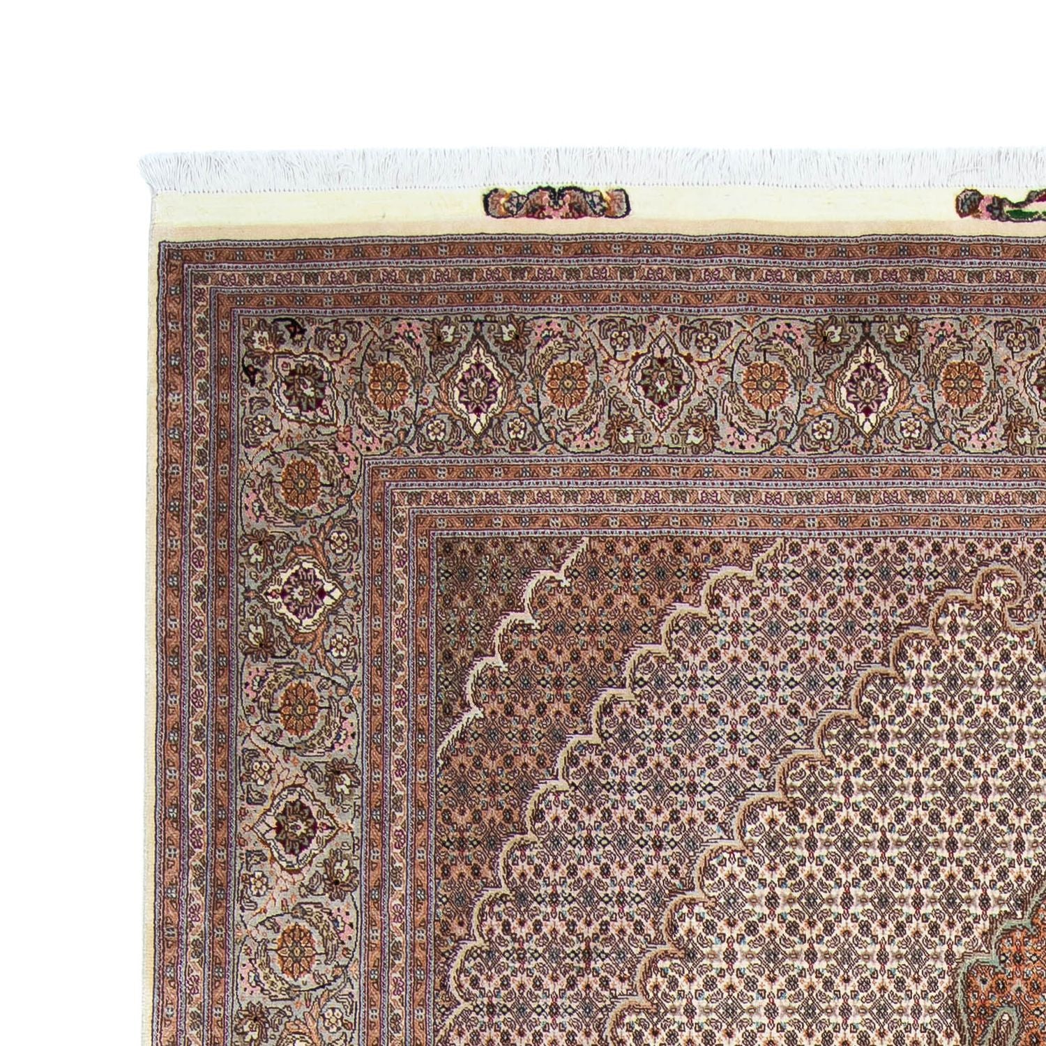 Persisk tæppe - Tabriz - 312 x 200 cm - beige