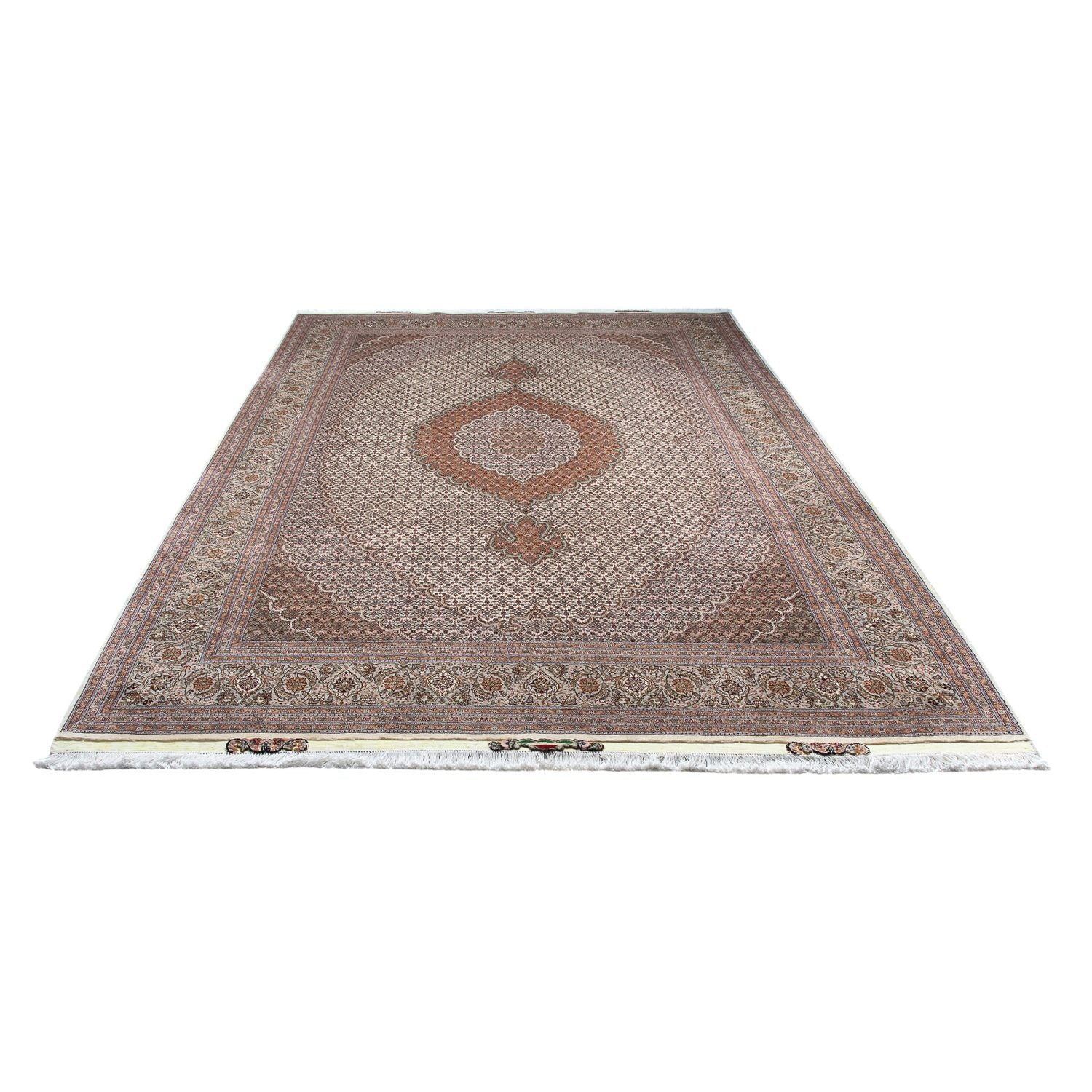 Persisk tæppe - Tabriz - 312 x 200 cm - beige