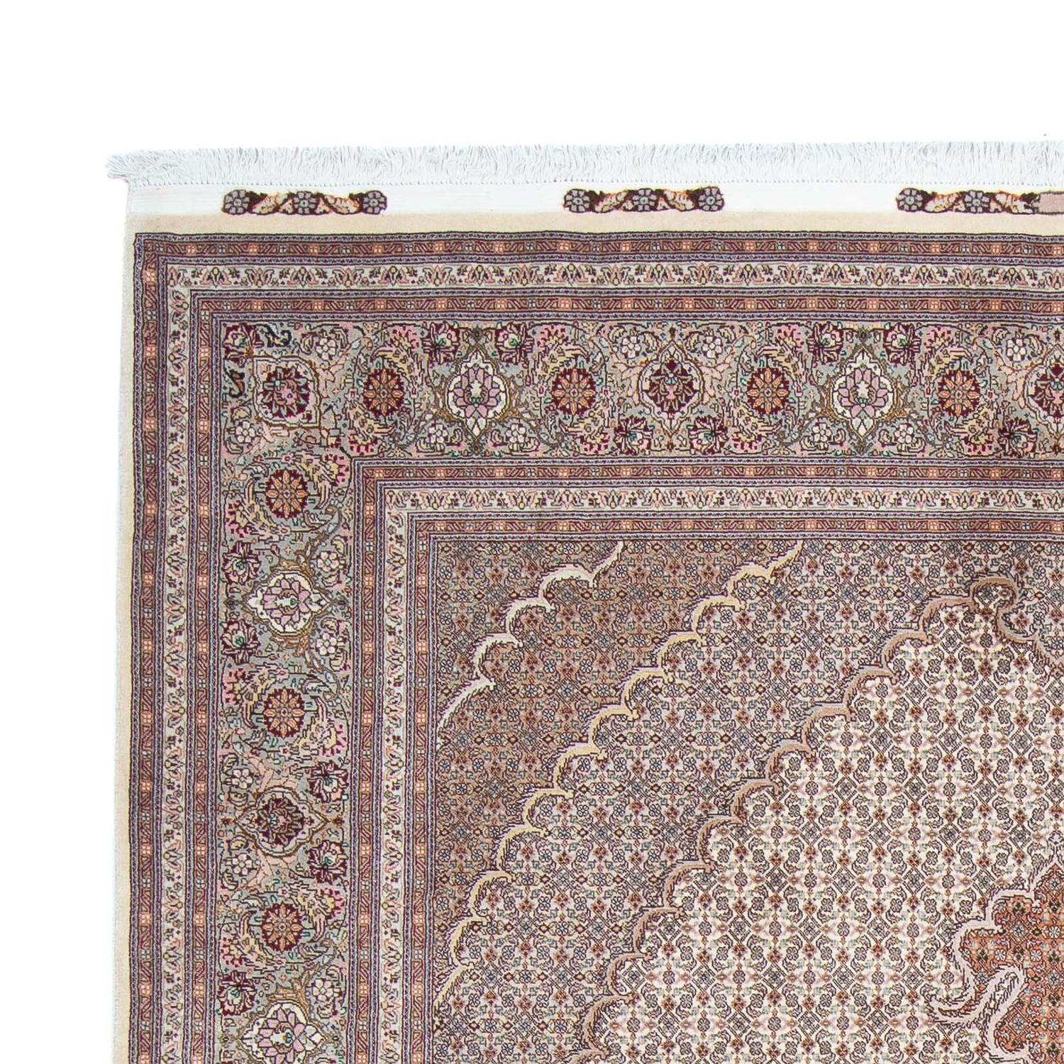 Persisk tæppe - Tabriz - 307 x 207 cm - beige