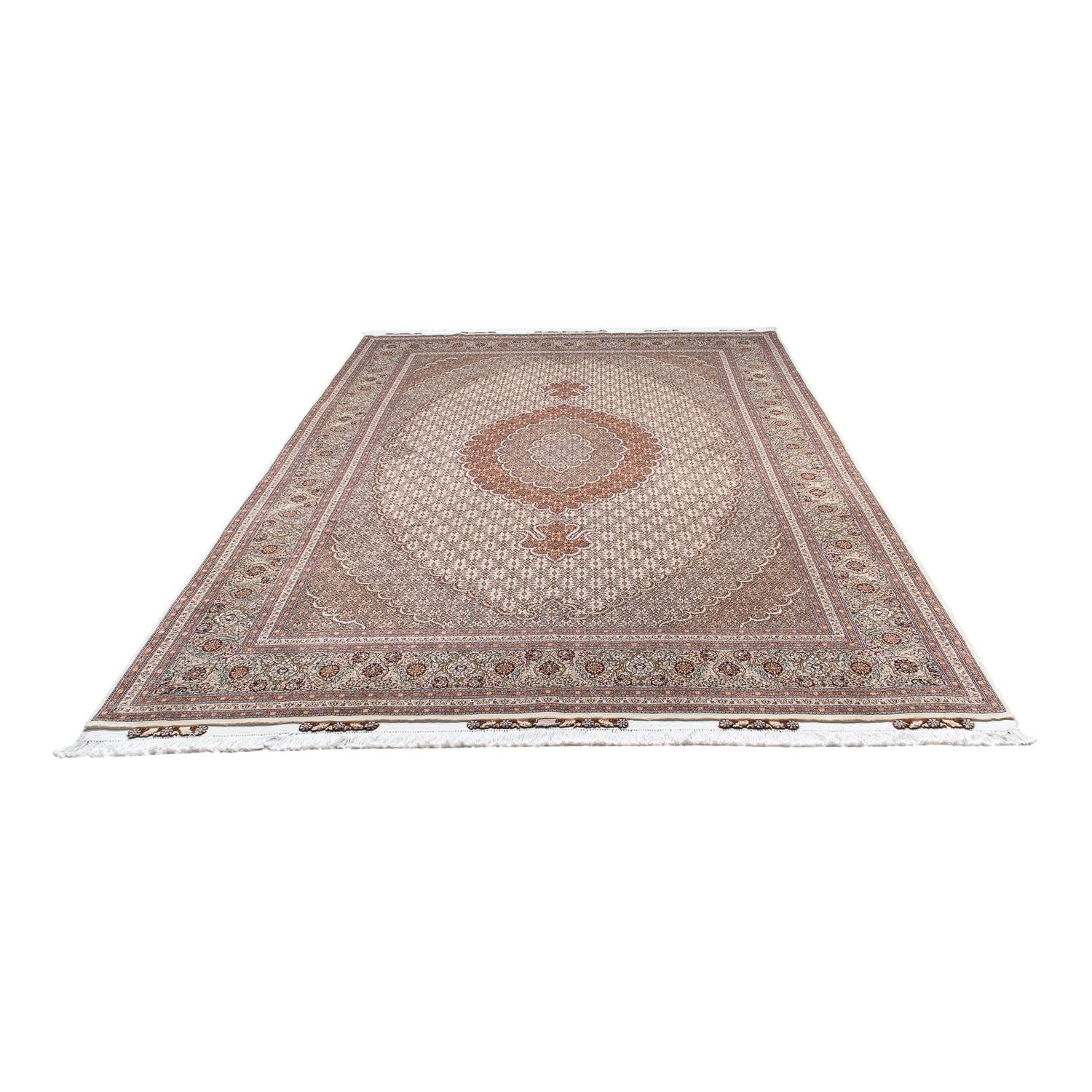 Persisk tæppe - Tabriz - 307 x 207 cm - beige