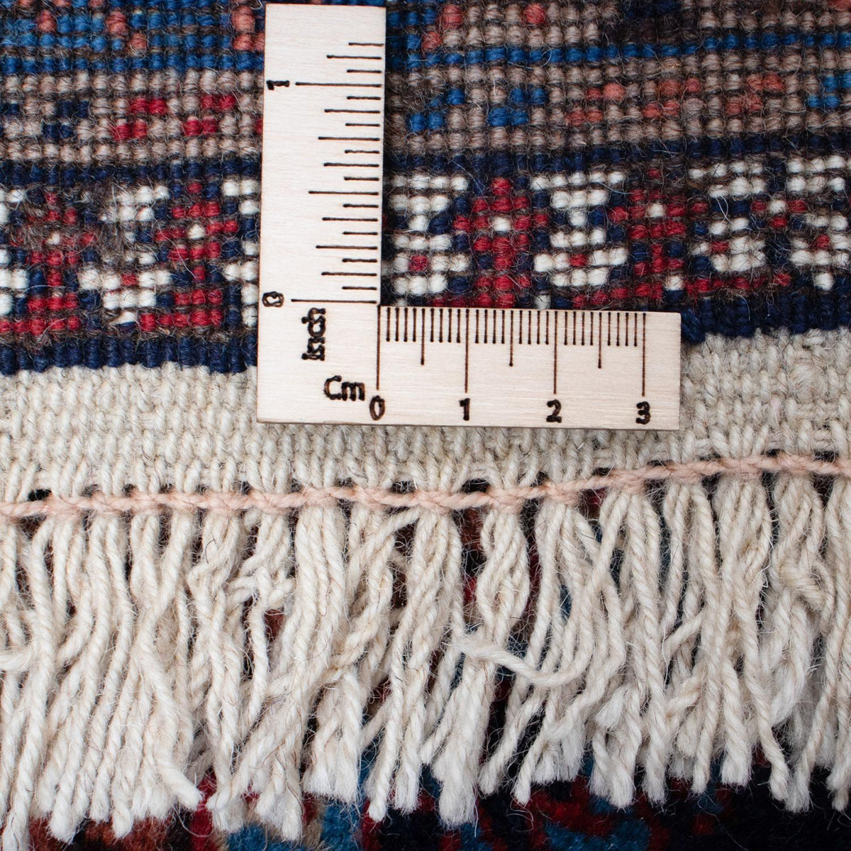 Persisk tæppe - Nomadisk - 152 x 102 cm - mørkeblå