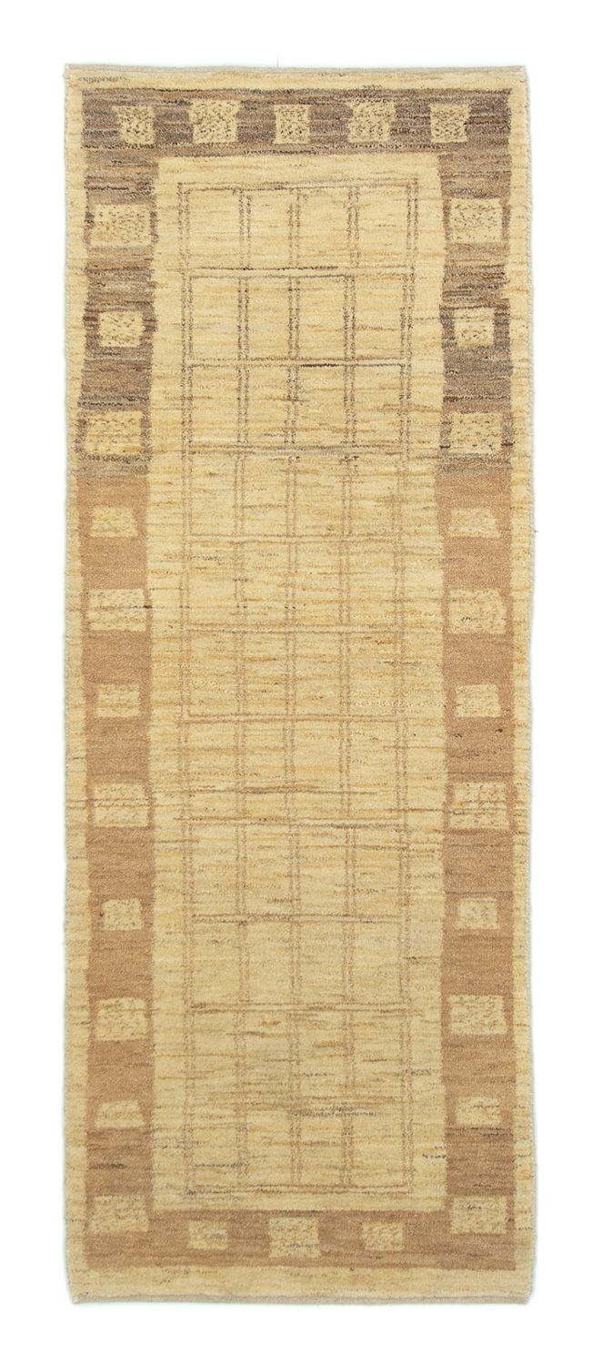 Løber Gabbeh-tæppe - Persisk - 188 x 68 cm - beige