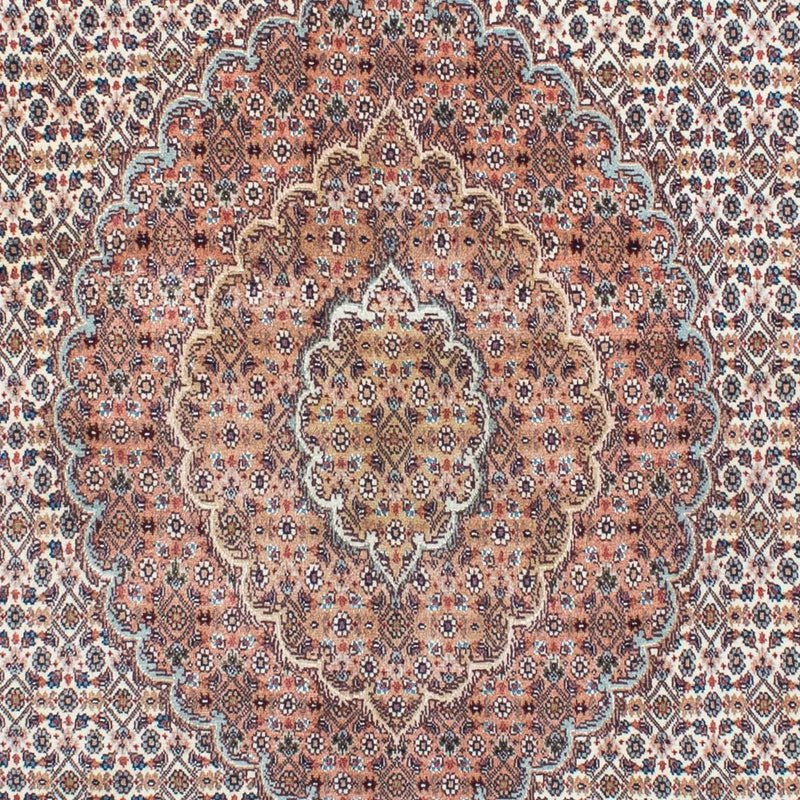 Persisk tæppe - Tabriz - 195 x 151 cm - lys brun