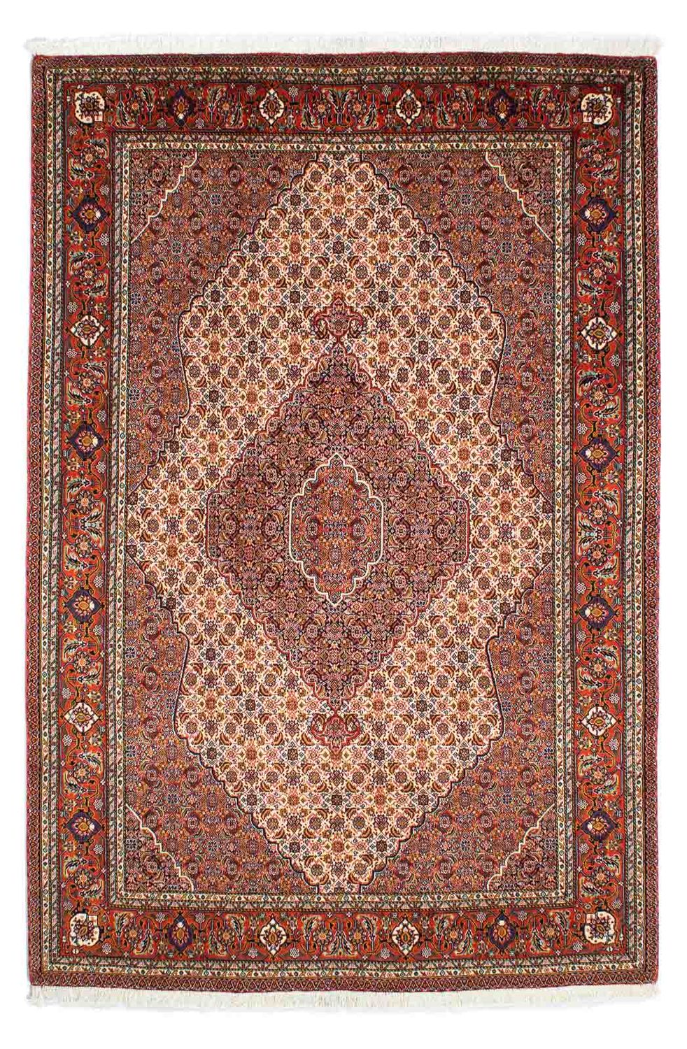 Persisk tæppe - Nomadisk - 225 x 150 cm - rust
