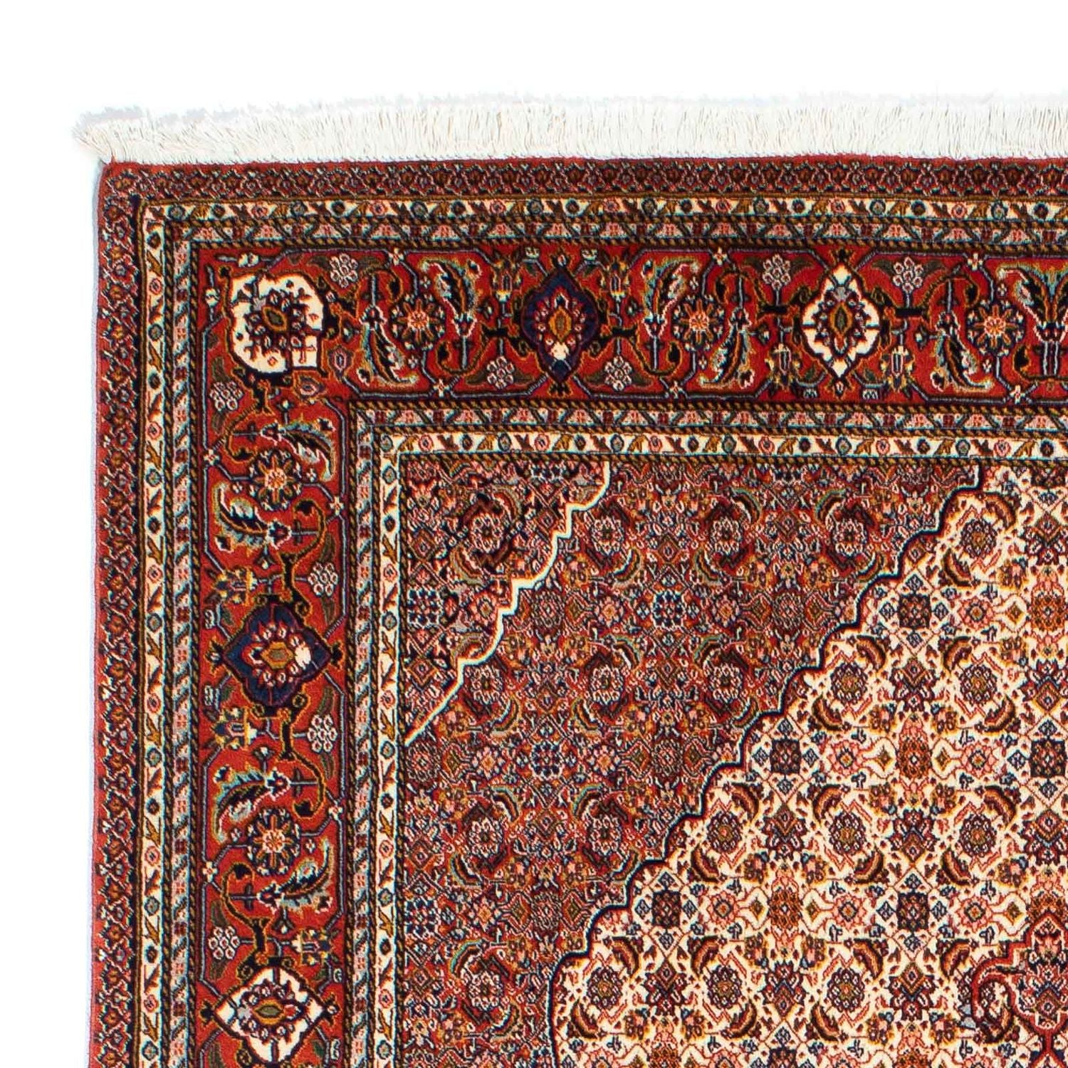Persisk tæppe - Nomadisk - 225 x 150 cm - rust