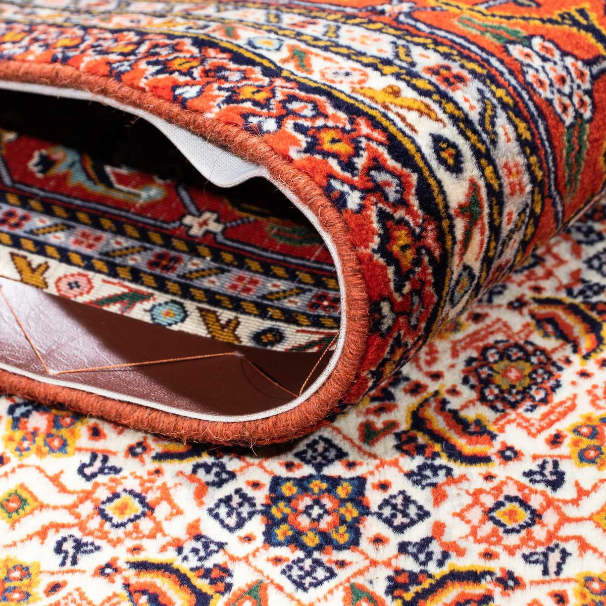 Persisk tæppe - Nomadisk - 225 x 150 cm - rust