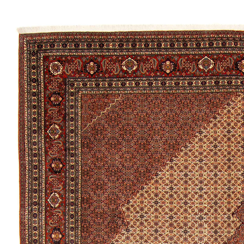 Persisk tæppe - Nomadisk - 395 x 318 cm - brun
