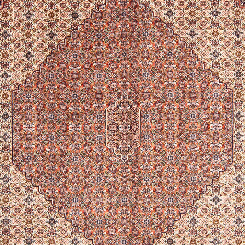 Persisk tæppe - Nomadisk - 313 x 212 cm - lys brun
