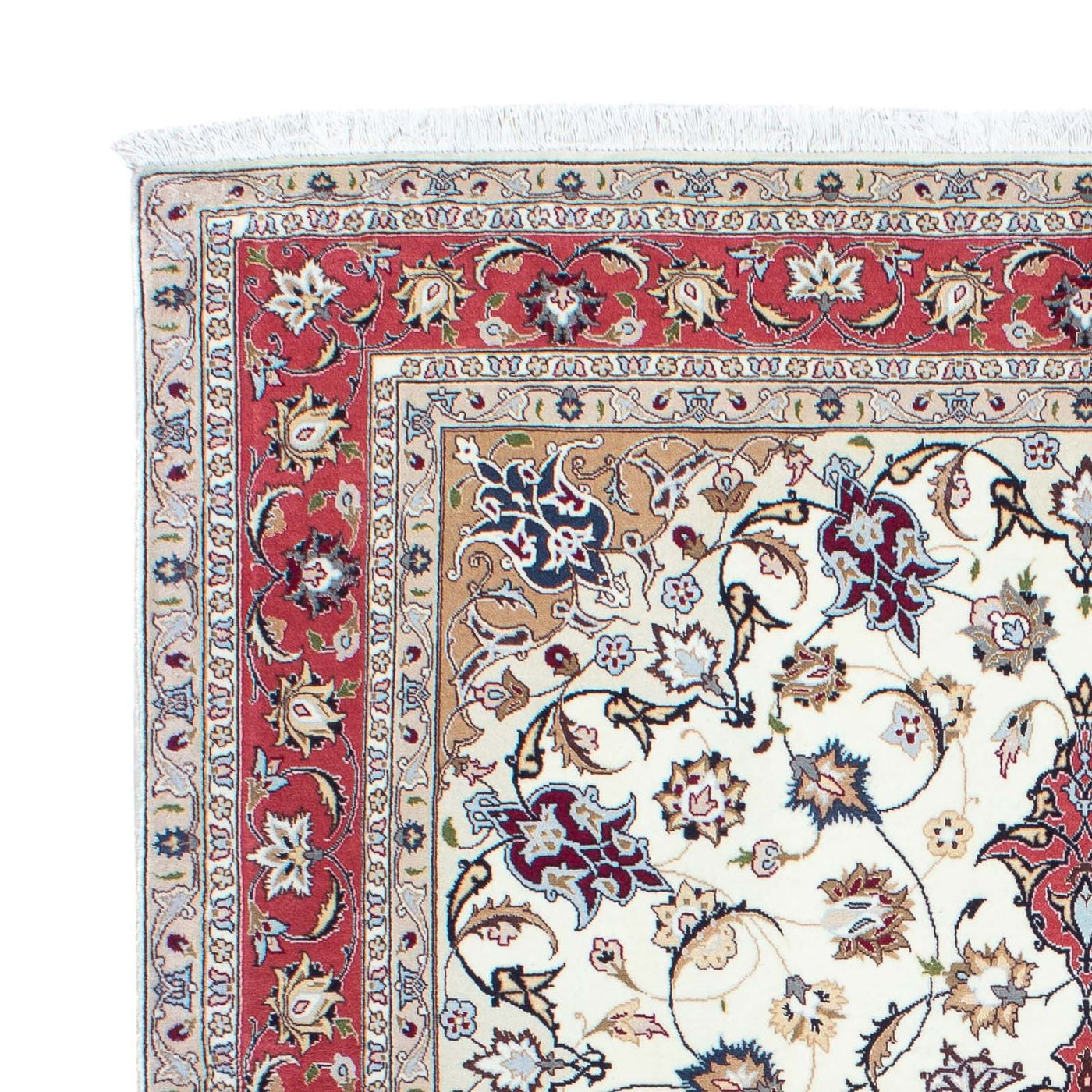 Tabriz - 50 Raj Tæppe 197x152cm - Persisk tæppe