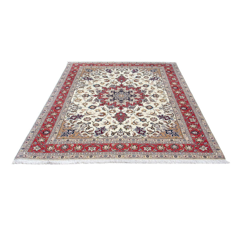 Persisk tæppe - Tabriz - Royal - 197 x 152 cm - beige