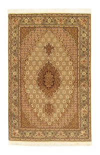 Persisk tæppe - Tabriz - Royal - 154 x 102 cm - beige