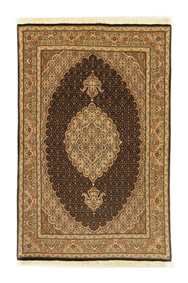 Persisk tæppe - Tabriz - Royal - 150 x 98 cm - sort