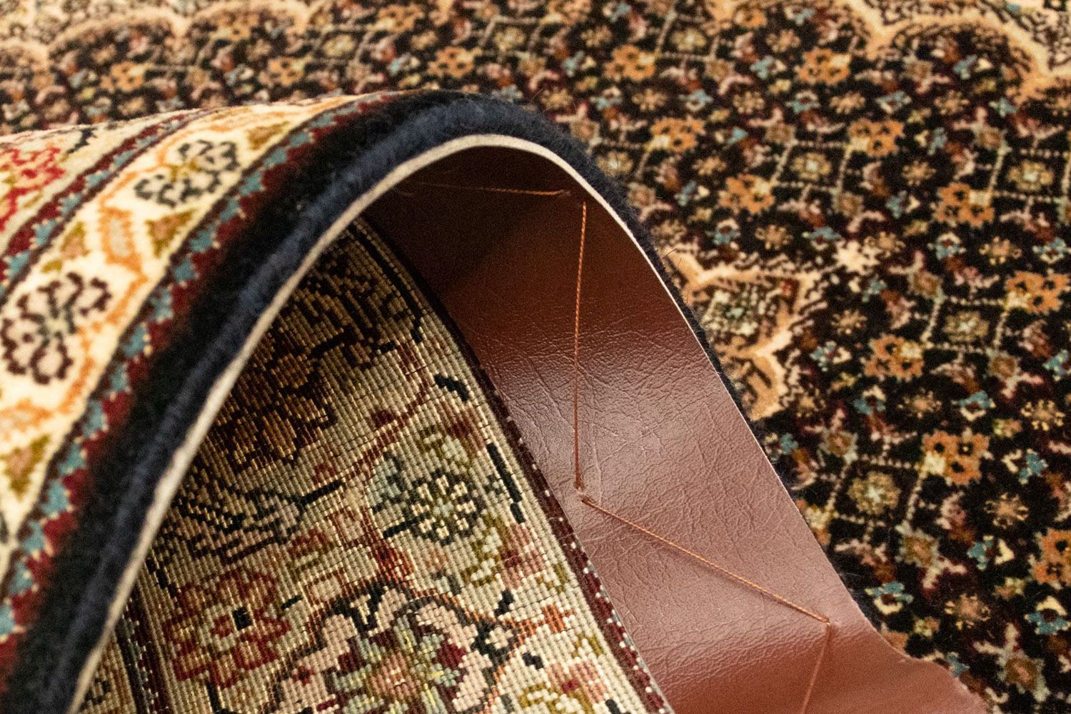 Persisk tæppe - Tabriz - Royal - 150 x 98 cm - sort