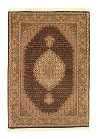 Persisk tæppe - Tabriz - Royal - 148 x 102 cm - mørkeblå