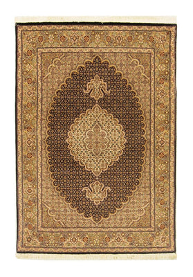 Persisk tæppe - Tabriz - Royal - 148 x 101 cm - sort