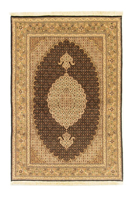 Persisk tæppe - Tabriz - Royal - 156 x 102 cm - sort