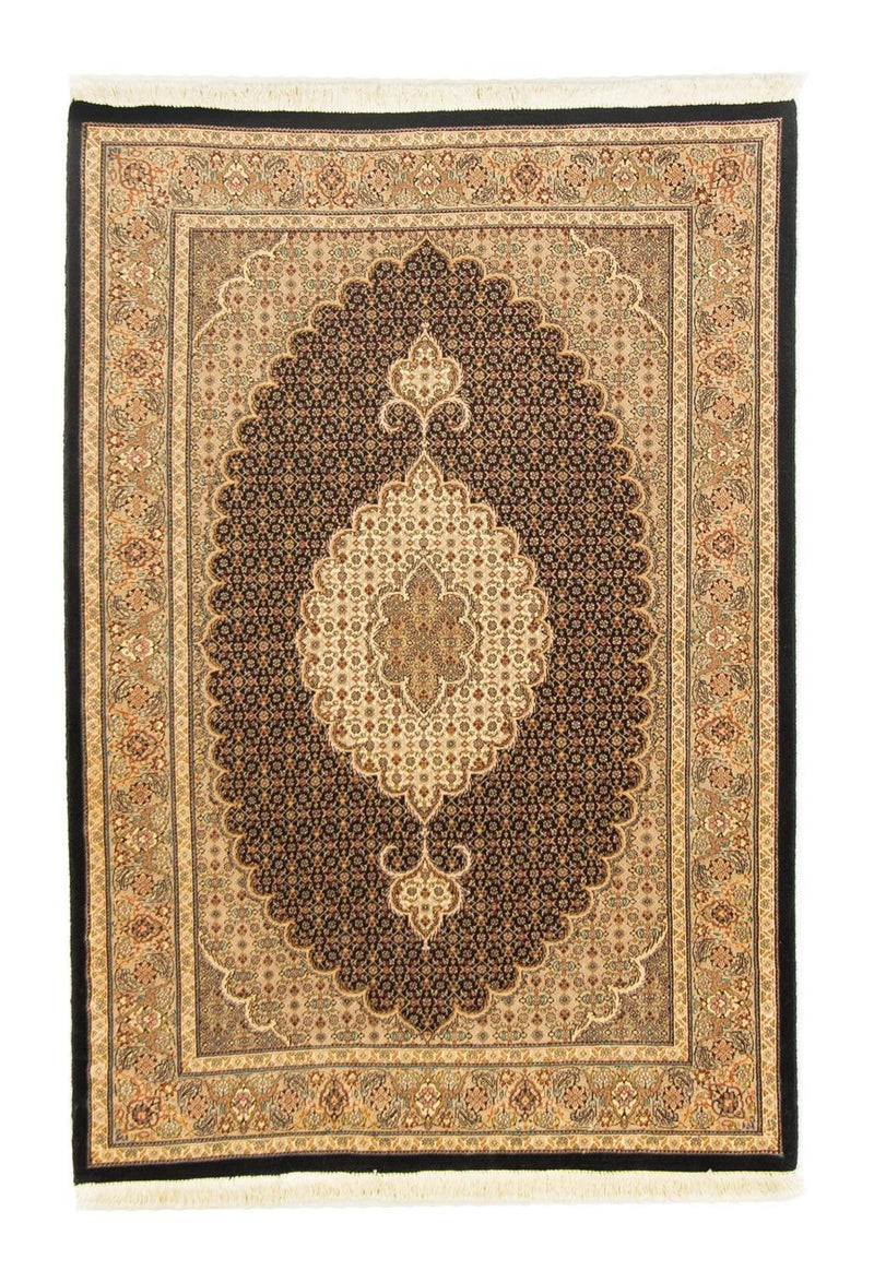 Persisk tæppe - Tabriz - Royal - 152 x 100 cm - sort
