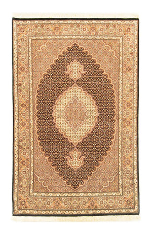 Persisk tæppe - Tabriz - Royal - 160 x 104 cm - sort