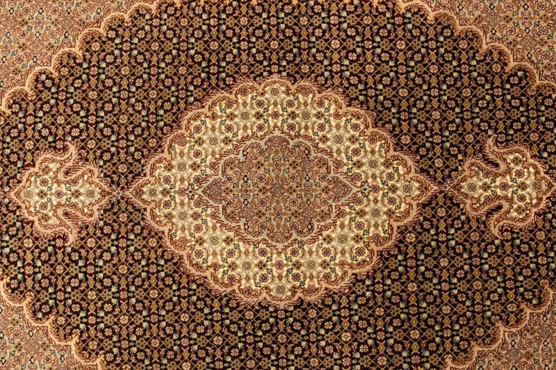 Persisk tæppe - Tabriz - Royal - 160 x 104 cm - sort
