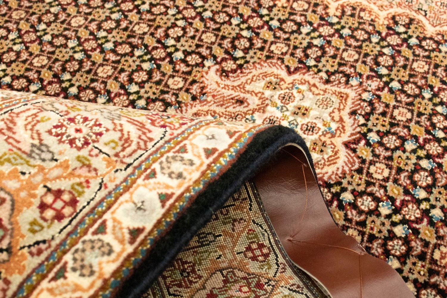 Persisk tæppe - Tabriz - Royal - 160 x 104 cm - sort