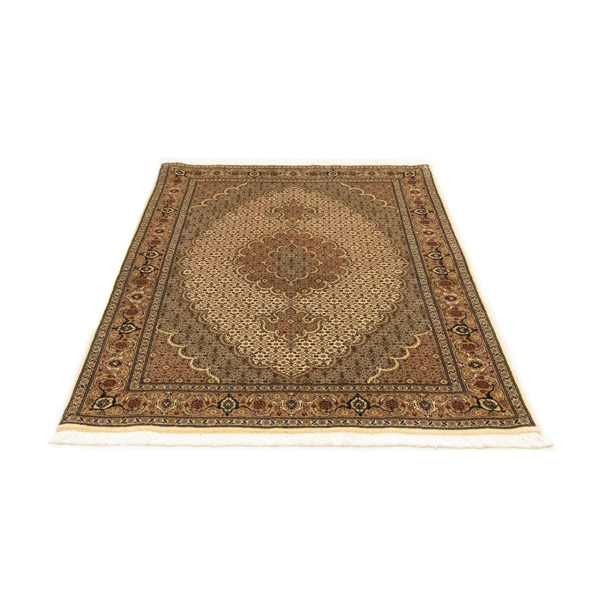 Persisk tæppe - Tabriz - Royal - 154 x 100 cm - beige