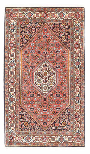 Persisk tæppe - Bijar - 150 x 81 cm - lysrød