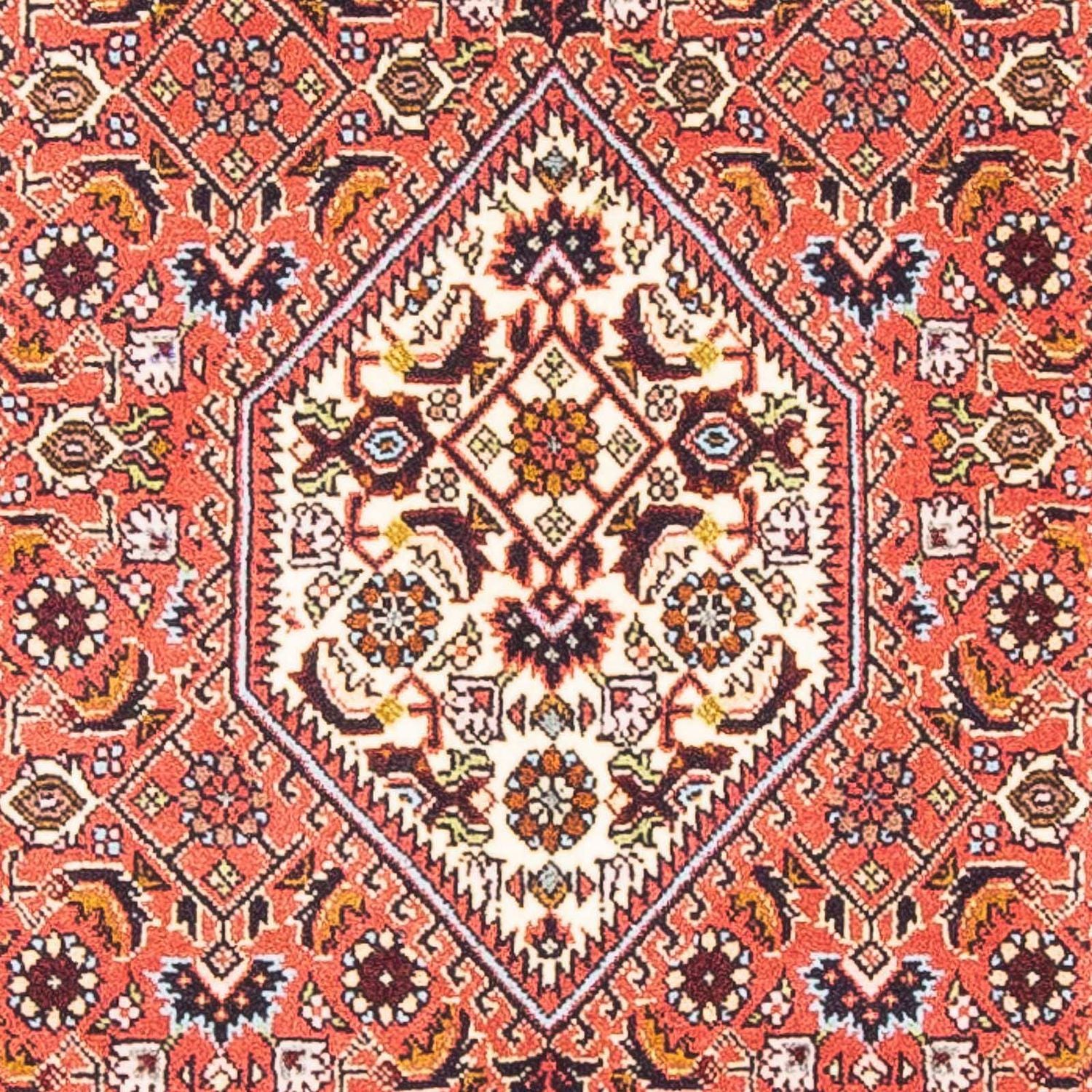 Persisk tæppe - Bijar - 150 x 81 cm - lysrød