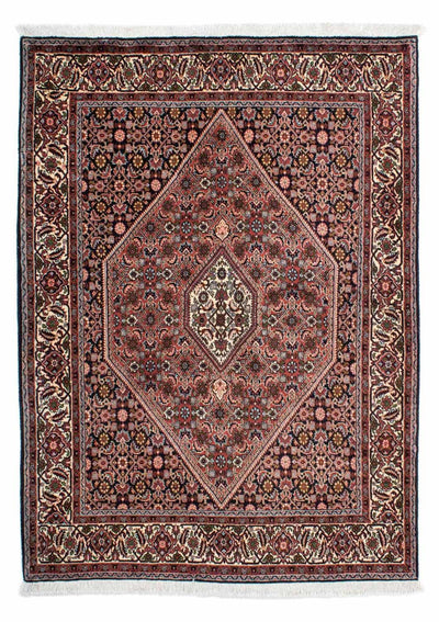 Bidjar - Zanjan Tæppe 141x200cm - Persisk tæppe - rød