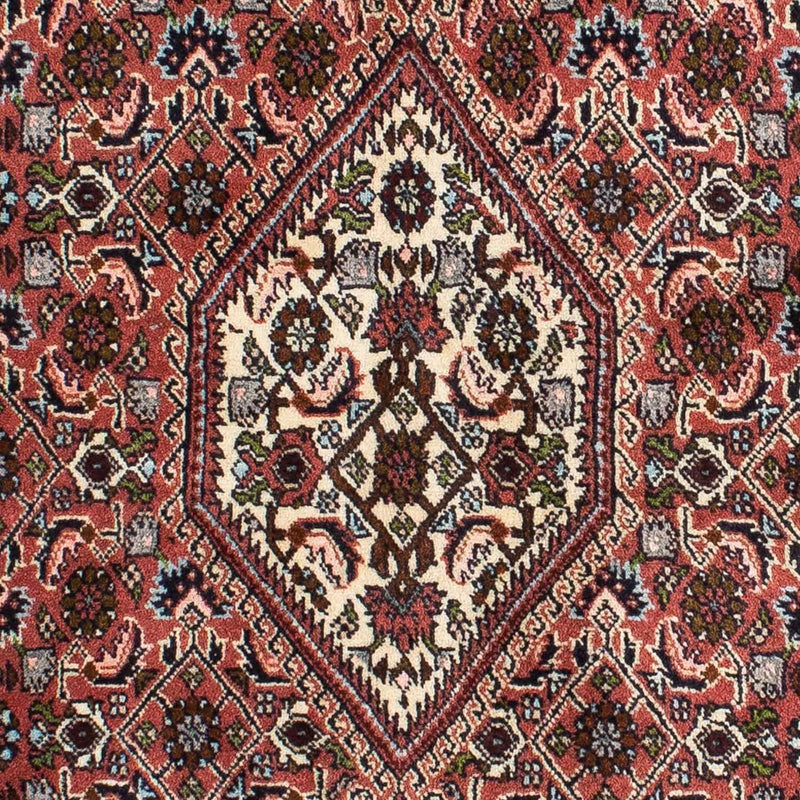 Persisk tæppe - Bijar - 200 x 141 cm - rød