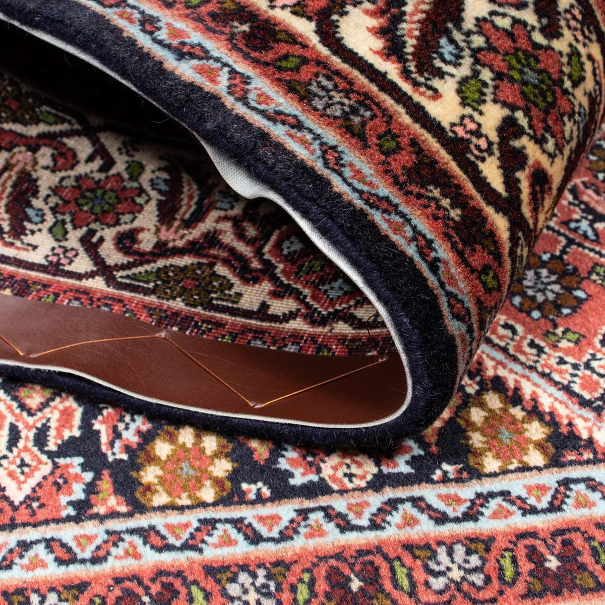 Persisk tæppe - Bijar - 200 x 141 cm - rød