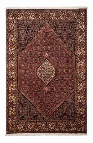 Persisk tæppe - Bijar - 288 x 202 cm - brun