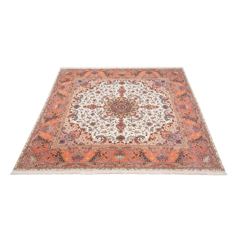 Persisk tæppe - Tabriz - Royal firkantet  - 300 x 298 cm - beige
