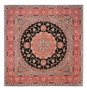 Persisk tæppe - Tabriz - Royal firkantet  - 300 x 290 cm - rød
