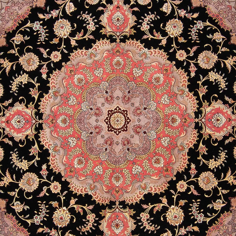 Persisk tæppe - Tabriz - Royal firkantet  - 300 x 290 cm - rød